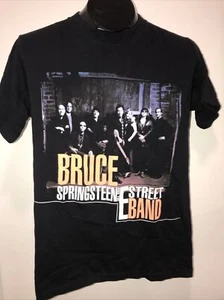 Maglietta Bruce Springsteen and The E Street Band Adulto Piccola Nera - Foto 1 di 12