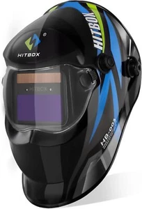Auto Darkening Welding Mask Helmet Solar Powered Welders ARC TIG MIG Grinding UK - Picture 1 of 7