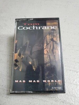 Tom Cochrane - Mad Mad World - (C 111024) Capitol Records Cassette Tape 1991 Foto 1 de 4