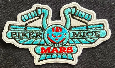 BIKER MICE FROM MARS embroidered logo figure patch action ninja turtles motu Cover