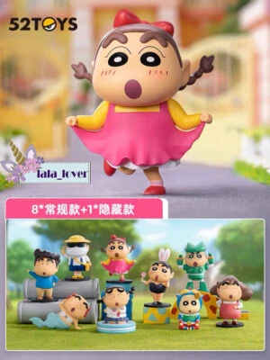 52toys Series Crayon Shin-Chan Funny Cosplay Series Confirmed Blind Box you pick - Изображение 1 из 3