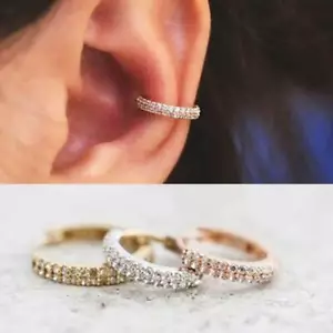 Punk Conch Snug Ear Piercing Nose Ring Body Jewelry Huggie Hoop Earring FY - Picture 1 of 12