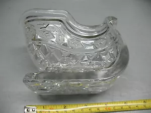 ROYAL LIMITED CRYSTAL SLEIGH CZECH REPUBLIC NEAR MINT - Picture 1 of 6