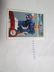 2011 Topps Ryan Delgado signed Baseball Card