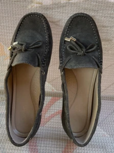 Michael Kors Sutton Women's Leather Slip On Flat Moccasin Loafer, size 8.5. Med - Picture 1 of 9