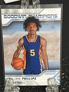 JULIAN PHILLIPS------2023 UPPER DECK GOODWIN CHAMPIONS-----ROOKIE--FREE SHIPPING - Picture 1 of 2