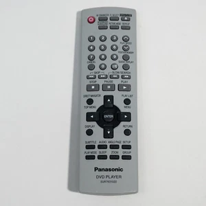 Panasonic EUR7631020 DVD Player Remote Control - Original - Tested! - Picture 1 of 5