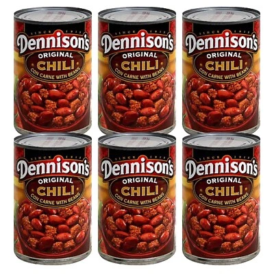 Dennison's, Original Chili Con Carne con Frijoles, Lata 15oz (Pack de 6) Foto 1 de 4