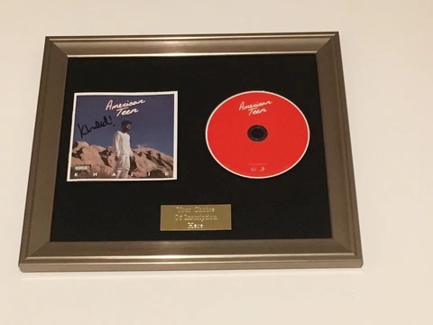 PERSONALLY SIGNED/AUTOGRAPHED KHALID - AMERICAN TEEN FRAMED CD PRESENTATION Cover