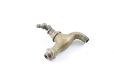 Ancien Robinet En Laiton Vintage 3/8" - Photo 1/4