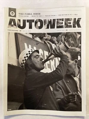 2019 November 4, Autoweek Magazine, Toyota Century   (CP378) Foto 1 de 3