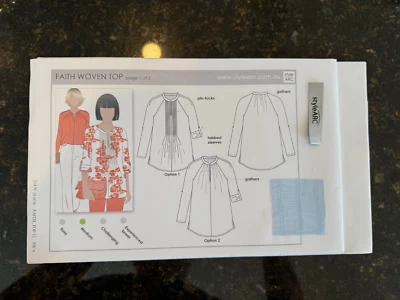 New - Style Arc Patterns - Faith Woven Top - size 12 - 21479 (4 of 4) - sewing - Image 1 of 4