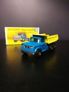 Matchbox Lesney #48 Dodge Dumper Truck. VNM In. Crisp Original Box