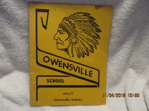 1976-1977 Jahrbuch Owensville Schule IN Klasse K bis 8 tolle Fotos ohne Schrift - Bild 1 von 3