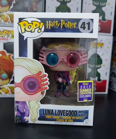 Funko POP! Harry Potter 41# Luna Lovegood with Glasses Gift Vinyl Action Figures Cover