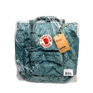 Mini mochila convertible verde escarcha Fjällräven Kånken Totepack nueva con etiquetas - Imagen 1 de 3