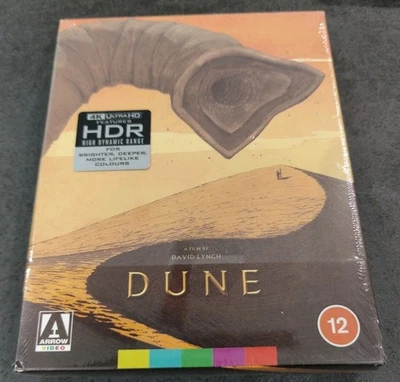 DUNE 4K UHD LIMITED EDITION BOXSET RARE ARROW POSTERS BOOK ARECARDS NEW SEALED - Image 1 of 4