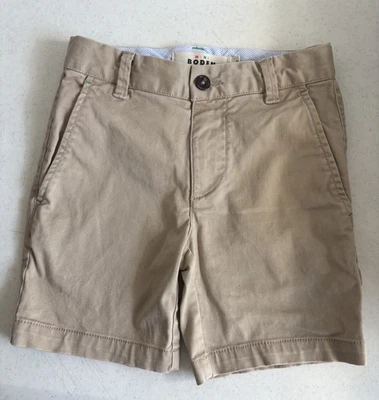 Pantalones Cortos Mini Boden Caqui Cintura Ajustable Cremallera Botón Talla 5 Años Foto 1 de 4