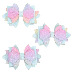 3 Piezas Arco Reutilizable Brillo Paja Moño Taza Agua Accesorios Colorido Decoración - Imagen 1 de 8