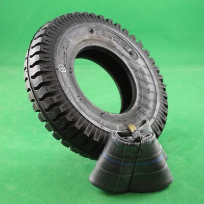 CST CHENG SHIN TIRE 1 Set Reifen + Schlauch 2.50-4 Ø für 4 Zoll-Felge Military Transportwagen Karre