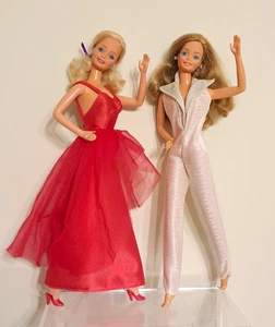 1980 Lotto Barbie Designer Originals #1955,#1957 Superstar Mattel-NO DOLLS - Foto 1 di 10