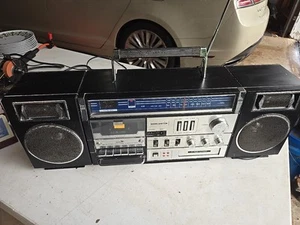 Vintage Worldstar MC1 Cassette 8 Track Player Radio Ghettoblaster MC 1 sehr selten - Bild 1 von 10