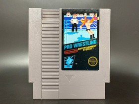 Pro Wrestling (Nintendo NES) *GAME CART ONLY - TESTED - 5 SCREW*