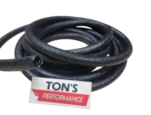 1/4" I.D. ASPHALT CLOTH WIRE LOOM ORIGINAL RESTORATION CONDUIT VINTAGE by Foot - Picture 1 of 7