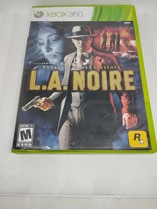 L.A. Noire (Microsoft Xbox 360, 2011) Complete In Box With Manual - Picture 1 of 4