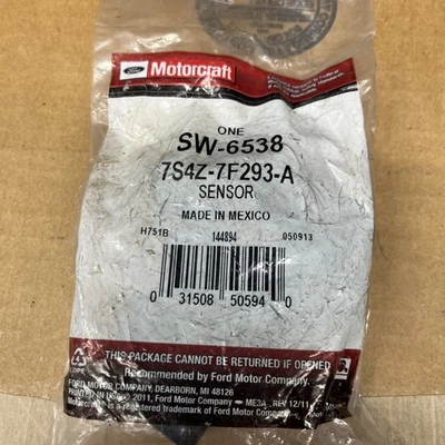 GENUINE MOTORCRAFT FORD SW-6538 MANUAL TRANSFER CASE LEVER POSITION SENSOR - Image 1 of 4