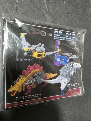 Robot Paradise RP-01C Set of 4 Tape Figures Fans Toys BUZZSAW OVERKILL SLUGFEST - Image 1 of 4