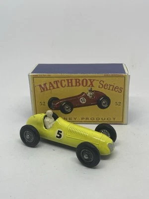 Vintage Lesney Matchbox Rare 5 Decal Custom Maserati 4CLT Nice Repro Box. - Image 1 of 4