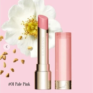 Clarins Lip Oil Balm #01 Pale Pink- Full Size Brand New With Box - Picture 1 of 6