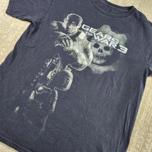 Y2K Gears Of War 3 Shirt Men Small Xbox Graphic Tee Gaming Black - Picture 1 of 7