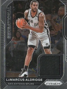 2020-21 PRIZM LAMARCUS ALDRIDGE SENSATIONAL JERSEY CARD CELTICS - Bild 1 von 1