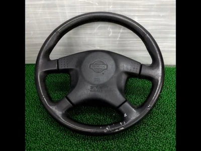 JDM Nissan 180SX 240SX Late OEM Steering Wheel Genuine Used US Duty Included - Imagem 1 de 4