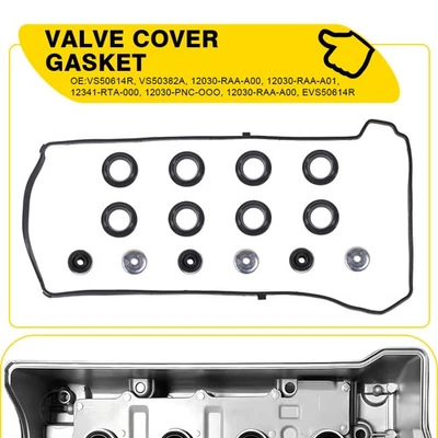 Juego de juntas de cubierta de válvula para Honda Accord 2003-2012 2002-15 Honda Civic EVS50614R Foto 1 de 4