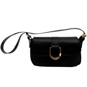 1pc PU Fanny Pack Waterproof Multifunctional Grain Waist Bag - Foto 1 di 12