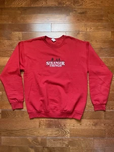 Stranger Things Sweatshirt Erwachsene Large bestickt weich Langarm Rundhals - Bild 1 von 14