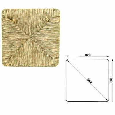 Sedile ricambio per sedie modello Pisa con seduta in paglia - Immagine 1 di 4