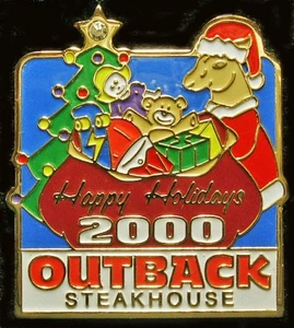 A4945 Outback Steakhouse Happy Holidays 2000 Koala - Picture 1 of 1