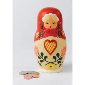 MUÑECA RUSA WHERE THE SMART MONEY IS NOVEDAD CAJA DE DINERO MATRIOSHKA TOTALMENTE NUEVA BXD - Imagen 1 de 1