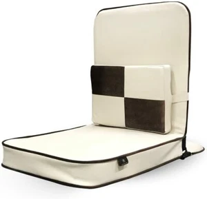 Samadhaan großer Relax Buddha Meditationssessel mit Rückenstützkissen  - Bild 1 von 4