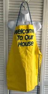 Funny Two-sided Unisex Apron with Adjustable Tie Straps Poly-Cotton. NWOT - Picture 1 of 2
