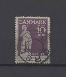 Nr: 60816 - DÄNEMARK - EINE ALTE BRIEFMARKE - INTERESSANTER GESTEMPEL!! - Bild 1 von 1