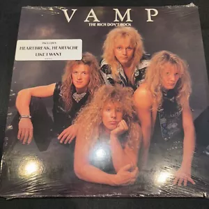 Vamp - The Rich Don't Rock (1989 Promo Vinyl Original 1st Press) New! W/Hype - Foto 1 di 10