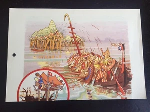 Rare ancienne image de calendrier scout FSC Illustrée par Joubert Scoutisme - Picture 1 of 1