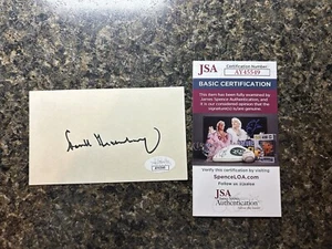 Hank Greenberg Signed Cut JSA Certified Autograph Rare Auto Bold Beautiful Auto - Picture 1 of 3