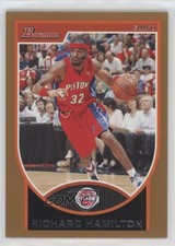 2007-08 Bowman Draft Picks & Stars Bronze /399 Richard Hamilton #49