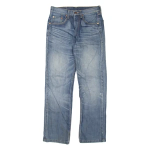 LEVI'S 524 Mens Jeans Blue Regular Straight Stone Wash W30 L30 - Picture 1 of 6